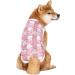 Cool Summer T-Shirt for Medium & Large Dogs | Breathable Sun Protection Pet Clothing - XS Pink Sheep Design - Buy Online on SooperMarket.com