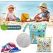 HOTLIKE 2Pcs Waterproof Reusable Wet Bag | Cloth Diaper Organizer for Daycare, Travel, Beach | Double Zipper Storage Bag - Blue - Buy Online on SooperMarket.com