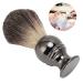 Ankroyu Men's Shaving Brush - Portable Stainless Steel Handle Beard & Facial Cleaning Tool - Perfect for Travel & Salon Use - Buy Online on SooperMarket.com