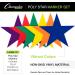 Champion Sports 9-Inch Poly Star Marker Set - Premium Quality Sports Equipment - Buy Online on SooperMarket.com