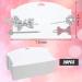 Geyee 50pc Hair Clip Display Cards - White Cardboard Organizer for Hair Bows & Barrettes - Buy Online on SooperMarket.com