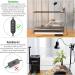 Buy BRIGHARK Reptile Aquarium Heat Lamp - Time-Controlled 200W E27 Turtle Thermal Lamp for Lizard & Terrarium (AC220-240) - No Light Bulb Included - Buy Online on SooperMarket.com