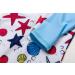 BONVERANO Baby Boys Swimsuit 6-9 Months Blue Star | UPF 50+ Full-Zip Hoodie One Piece Swimwear - Buy Online on SooperMarket.com