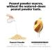 Wonderspread Half-Calorie Gourmet Peanut Butter - 100 Calories, 1g Net Carbs, No Palm Oil - 12 Oz - Buy Online on SooperMarket.com