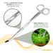 VORESTIC 25cm Curved Aquarium Scissors - Aquascaping Tools for Terrarium Plants - Buy Online on SooperMarket.com