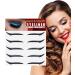 Stick On Glitter Eyeliner Strips | Instant -Adhesive Eyeliner Stencil Sparkle 5 Pairs Makeup Eyeliner Stickers Sticker Eyeliner for Party Eye Makeup Tool Eyeliner Tool Bukisa silver (five pairs) - Buy Online on SooperMarket.com