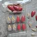 Almond Press on Nails - Short Floral Acrylic Nails Kit | Glossy Fall Design | 24Pcs Reusable Stick On Nails for Women & Girls - Buy Online on SooperMarket.com