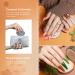 Modelones Fall Gel Nail Polish Set - 9 Colors Orange Green Yellow Solid Gel Polish Brown Red Pudding Gel | Upgraded Crme Manicure Palette | Soak Off LED Nail Art Kit | Salon Quality DIY with Pro Nail Brush - Urban City - Buy Online on SooperMarket.com