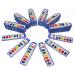 Color Swell 36 Set Bulk Watercolor Paint Pack with Wood Brushes 8 Colors Washable Water Colors Perfect for Kids Classroom Parties Students All Ages