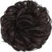 FESHFEN Messy Bun Hair Piece Synthetic Chignon Ponytail Hair Extension Medium Brown 38g - Updo Hairpiece for Women, Girls, Kids - Pack of 1 - Buy Online on SooperMarket.com