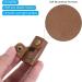PATIKIL Leather Razor Head Protective Case | Double Edge Razor Sheath for Travel | Brown Shaving Tip Cover - Buy Online on SooperMarket.com