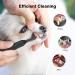 Dog Teeth Cleaning Tools with LED Light 3 Modes Dog Plaque Tartar Remover for Teeth Detachable Teeth Cleaning Kit for Dogs Cats Grey - Buy Online on SooperMarket.com