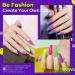 Modelones Neon Gel Nail Polish - 6 Colors Gel Polish Hot Pink Orange Bright Nail Polish Gel Neon Yellow Green Purple Gel Nail Kit Popular Nail Art DIY Manicure Gifts for Women DIY Salon - Buy Online on SooperMarket.com