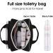 Large Full Size Black Toiletry Bag for Women - Travel Makeup Organizer - Buy Online on SooperMarket.com