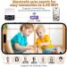 Spy Camera Hidden Camera Bluetooth Speaker  Hidden Spy Camera with Video  1080P Nanny Cam Hidden Camera with 180Â°Rotating Lens  WiFi Hidden Camera Clock Night Light with Night Vision  Motion Detection - Buy Online on SooperMarket.com