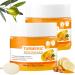 Turmeric Body Scrub Turmeric Scrub with Vitamin C Natural Face Exfoliator Scrub Exfoliating Body Scrub With Turmeric Turmeric Body Scrub For Neck Armpit Back Skin Care Scrub 150G/5.29OZ