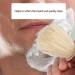 Men's Shaving Brush - Wooden Handle Facial Hair Styling Tool for Mustache & Beard - Premium Quality Shaving Brush for Men - Buy Online on SooperMarket.com