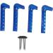 Kadimendium Soft Adjustable Plastic Ice Skate Guards - Blue | Blade Covers for Home - Buy Online on SooperMarket.com