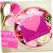 FRCOLOR 4 Boxes Preserved Flower Decoration Soap Flower Mother Fragrance 16.2X16.2X8.2CMx4pcs Pink1x4pcs - Buy Online on SooperMarket.com