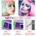 QIUFSSE 2 Packs Water Activated Eyeliner Palette - 16 Colors, UV Glow, Highly Pigmented Neon Eyeliner Set - Buy Online on SooperMarket.com