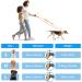 Durable 1.4cm x 150cm Pink Reflective Slip Lead Dog Leash | Adjustable Anti-Choking Training Rope for Small Medium Large Dogs and Cats | Grand Line Slip Lead - Buy Online on SooperMarket.com
