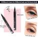 Luxillia Magnetic Eyeliner with Eyelashes Kit - Clear + Black  8D Natural Look  Reusable False Lash Set with Applicator Tool - Waterproof Liner - Buy Online on SooperMarket.com