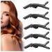 Yueci 5-Piece Crocodile Hair Clips - Professional Plastic Styling Clamps for Hairdressers & Salon Use - Buy Online on SooperMarket.com