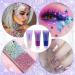 Mermaid Sequins Holographic Face Glitter Gel - Festival Makeup for Face, Body, and Hair - Buy Online on SooperMarket.com