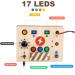 Joyreal Montessori Busy Board | Educational Wooden Toys for Toddlers 2-4 Years | Motor Skills Development - Buy Online on SooperMarket.com