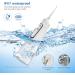 Cordless Water Flosser - 4 Modes, 4 Nozzles, 310ml Capacity, USB Charging, IPX7 Waterproof, Travel-friendly (White) - Buy Online on SooperMarket.com