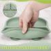 FireTink 3-Piece Silicone Baby Plate Set - BPA-Free Suction Cup Slip-Resistant Children's Dishware with Fork & Spoon - Buy Online on SooperMarket.com