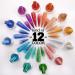 Warmfits Holographic Nail Glitter - 12 Colors Superfine Festival Powder for Nail & Body Art - Buy Online on SooperMarket.com