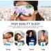 Haskirky Light Blocking Eye Mask - Breathable & Adjustable for Adults | Perfect for Travel, Yoga, Meditation, Office, & Deep Sleep | Comfortable & Colorful - Buy Online on SooperMarket.com