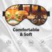 Chicken Leg Burger Sleep Mask - Adjustable & Breathable Eye Mask for Comfort | Fashionable International Shipping - Buy Online on SooperMarket.com