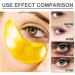 Under Eye Masks - 5pairs 24K Under Eye Patches - Eye Masks Skincare for Puffy Eyes Dark Circles Bags Gold Eye Pads Anti-Aging Hyaluronic Acid Moisturiser Remove Eye Bags Hydrating - Buy Online on SooperMarket.com