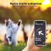 Mouyou Airtag Cat Collar - Soft Reflective Nylon with Bell & Safety Clasp | Adjustable 22-34cm Blue Tracking Collar with Airtag Case - Buy Online on SooperMarket.com