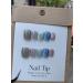 Handmade Phototherapy Wearing Nail Colorful Chasing Cat Eye Short Nail Beauty Nail Patch Nail False nails (Color : A Size : L) 1 count (Pack of 1) A - Buy Online on SooperMarket.com