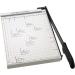Paper Trimmer  A4 Paper Cutter  Heavy Duty Photo Guillotine Paper Cutter Machine for Office Home Use  12 inch Cut Length  12.5" x 9.8" (Use for A4-B7) White - Buy Online on SooperMarket.com