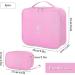 Keraneet 2-Piece Medication Bag | Dust-Repellent Portable Pharmacy Storage for Travel & Home - Pink - Buy Online on SooperMarket.com