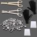 64pcs Stainless Steel Piercing Kit for Belly, Septum & all Piercings - Buy Online on SooperMarket.com