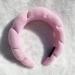 Spa Headband for Women - Terry Towel Cloth Hair Band for Face Washing, Makeup Removal, Shower - Pink Hair Accessories - Buy Online on SooperMarket.com