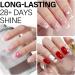 AILLSA Nude Pink Gel Nail Polish Set Milky White Red Jelly Neutral Gel Polish with Base and Top Coat Long Lasting All Season Color Soak Off U V L ED Manicure Art Salon DIY at Home 7Pcs 8ML Red White - Buy Online on SooperMarket.com