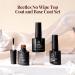 Beetles Gel Nail Polish Base and Top Coat Set - Matte & Shine Effects | Long Lasting DIY Manicure | No Wipe, Soak Off, 7.5ml Each - Buy Online on SooperMarket.com