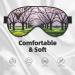 Spring is in The Air Soft Eye Mask Sleeping Mask Breathable Eye Patch for Women Perfect for Travel and Relaxation - Buy Online on SooperMarket.com
