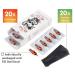 BEZTAT Ultra Premium #10 Bugpin Round Liner Cartridge Needles - 20 Pack with Grip & Machine Covers - Buy Online on SooperMarket.com