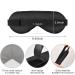 Haskirky Light Blocking Eye Mask | Adjustable Breathable Adult Men & Women Travel Yoga Meditation | Plain Grey Solid - Buy Online on SooperMarket.com