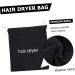 BELLIFFY 3pcs Hair Dryer Storage Bag Heat Resistant Hair Dryer Bag Hairdressing Canvas Cosmetic Bag Fabric - Buy Online on SooperMarket.com