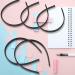 36 Pcs Black Plastic Headbands with Teeth Comb - Thin Hair Bands for Women & Girls - DIY Hair Accessories - Zifengcer Color1 - Buy Online on SooperMarket.com