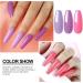Purple Nail Varnish Sets - Pink Nail Polish Set - Quick Dry & Long Lasting Pink Glitter Nail Polish - Oil-Based Formula Nail Polish Gift Set with Top Coat No UV Need - Buy Online on SooperMarket.com