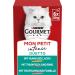 Gourmet Purina Gourmet Mon Petit Duetto Intense Cat food wet variety mix with fish 8-pack (8 x 6 bags of 50g) duetti: meat and fish